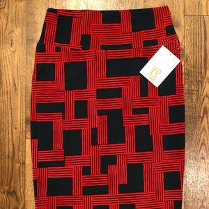 NWT Lularoe Cassie Skirt XS